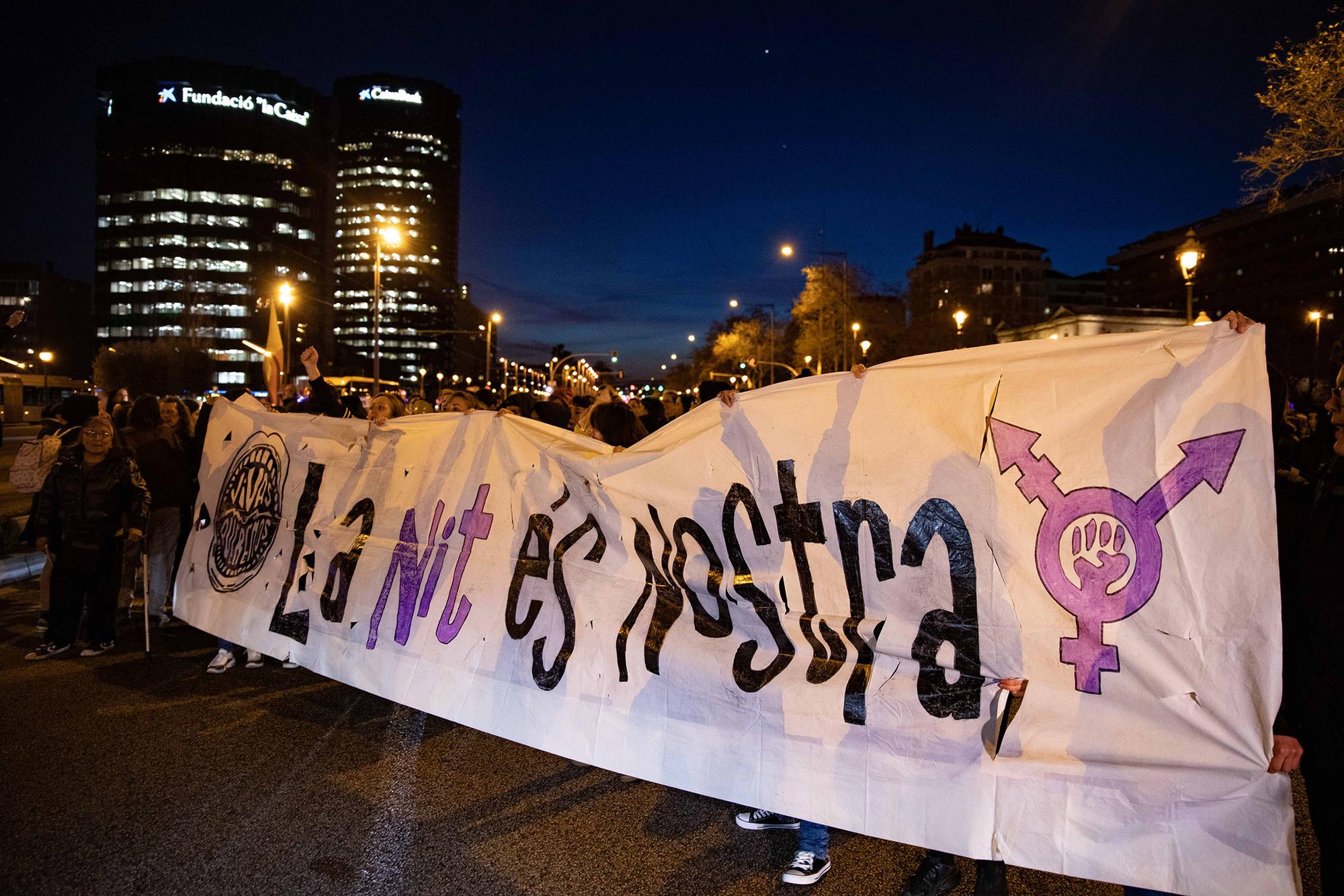 Mani 7N Se va a armar la gorda  Barcelona - 14